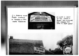 The name change to Roxby Garage