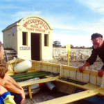 Ferry Hut and Ray Sedgwick 1990